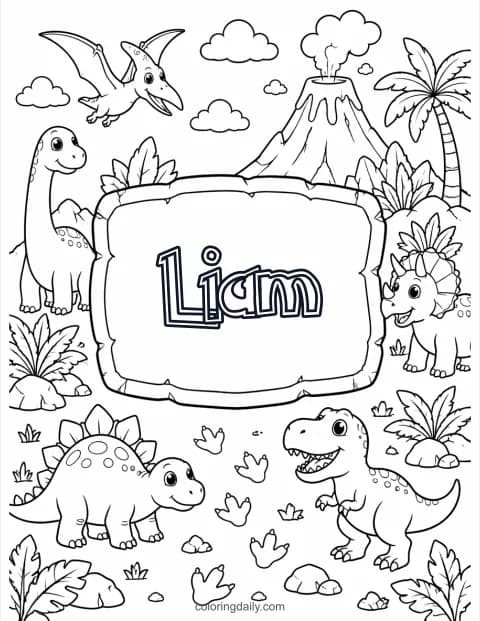 Liam: Avventura di dinosauro