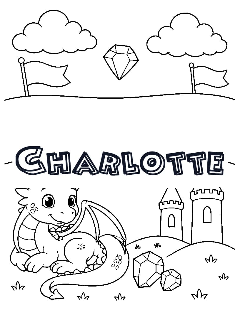 Dragon Coloring Pages preview: Dragon Dragon Mountain Perch coloring page