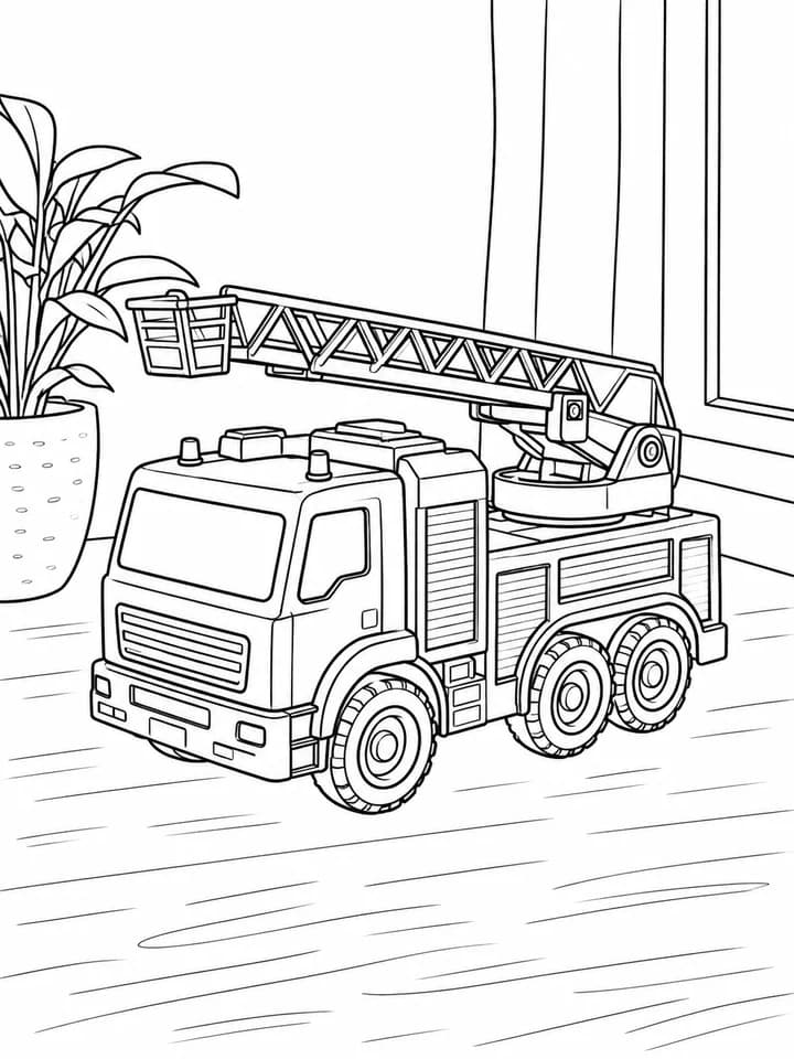 Car Coloring Pages preview: Car Compact Car City Street coloring page