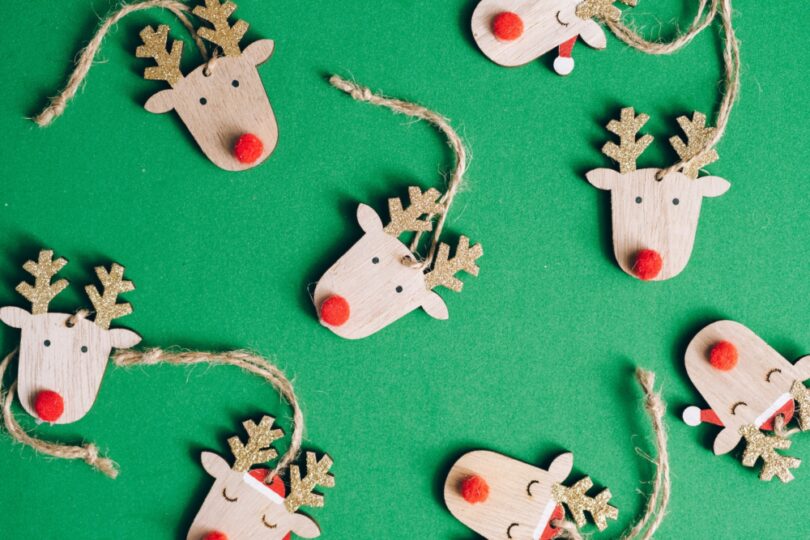 Red Nosed Reindeers Ornaments